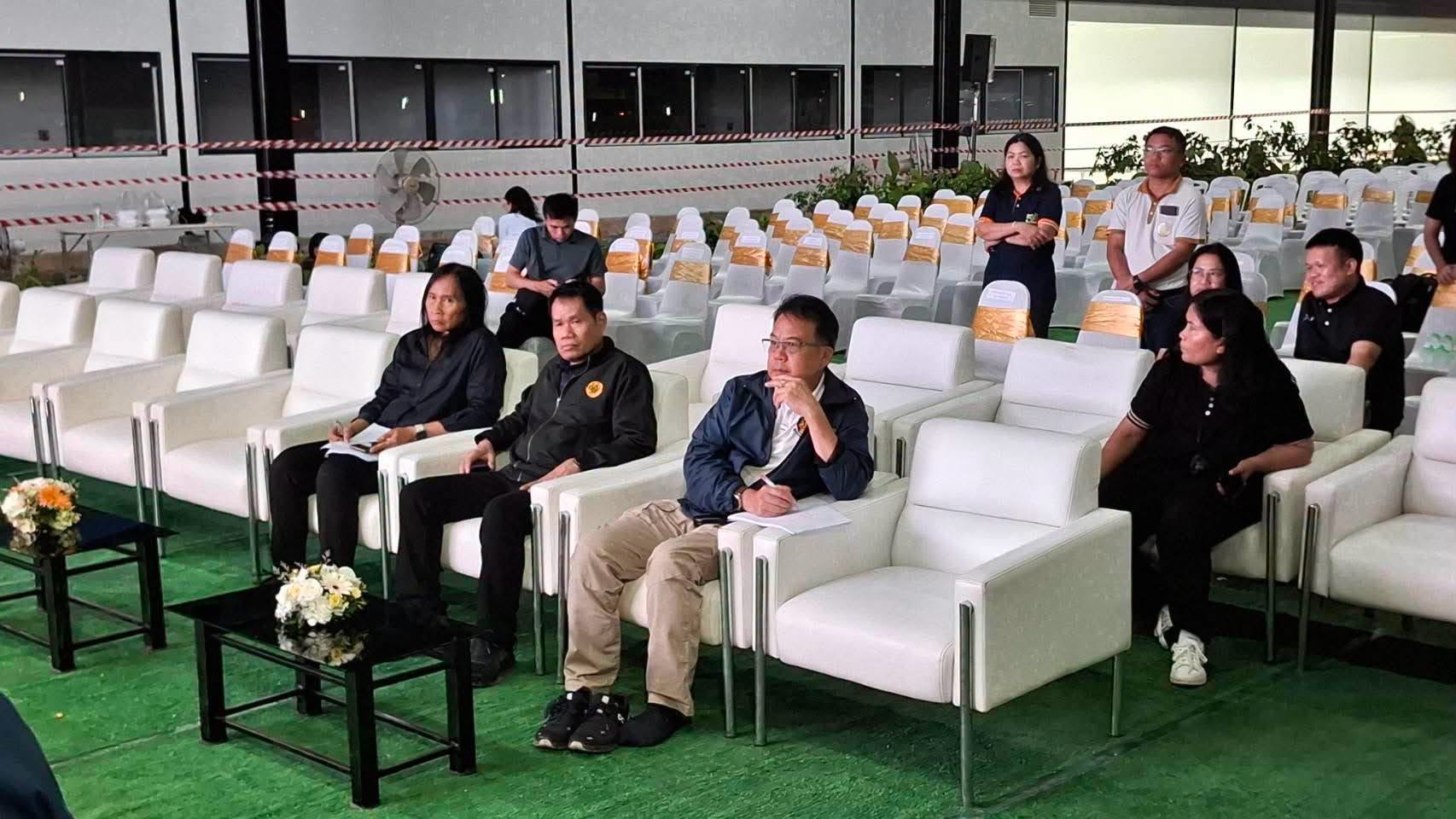 title - รองเลขาธิการ ส.ป.ก. ลงพื้นที่ตรวจเยี่ยมการเตรียมความพร้อม จัดโครงการ 